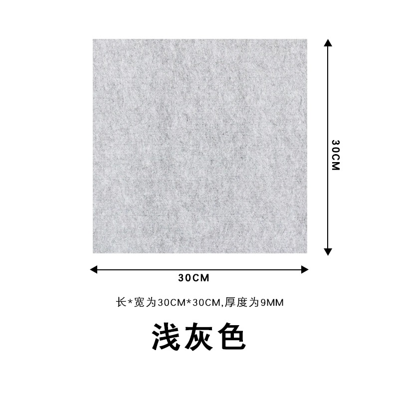 Picture of Cross-Border Colorful Felt Board Square Sound-Absorbing Wall Sticker Display Board Spot Kindergarten Creative Photo Wall Felt Board