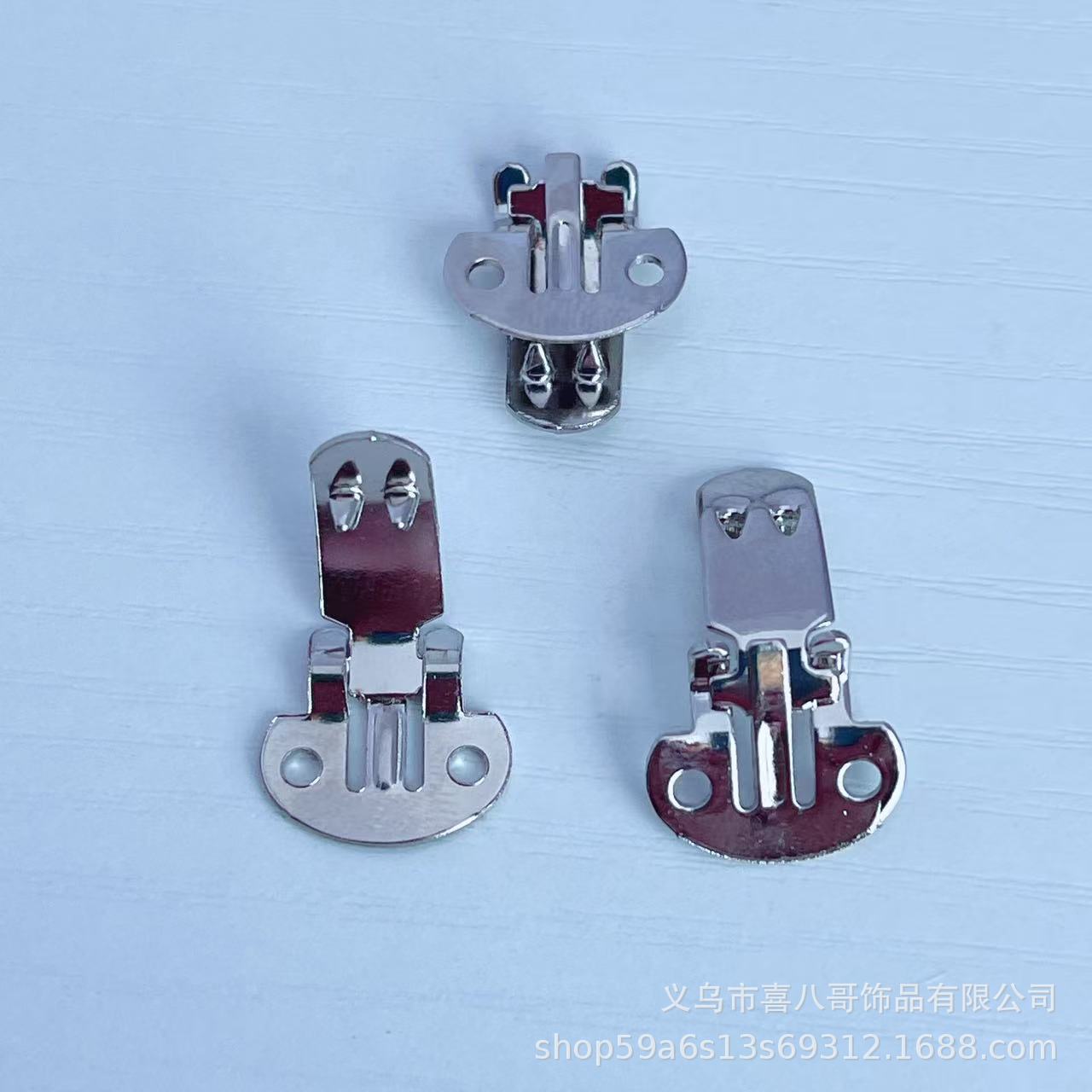 Picture of Metal Shoe Clips DIY Detachable Shoe Flower Clips High Heel Shoe Buckles Jewelry Base Fixed Buckle Wholesale