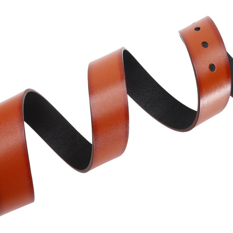 European and American style alloy pin buckle imitation leather belt men's casual Joker belt scratch-resistant wear-resistant belt manufacturers wholesale