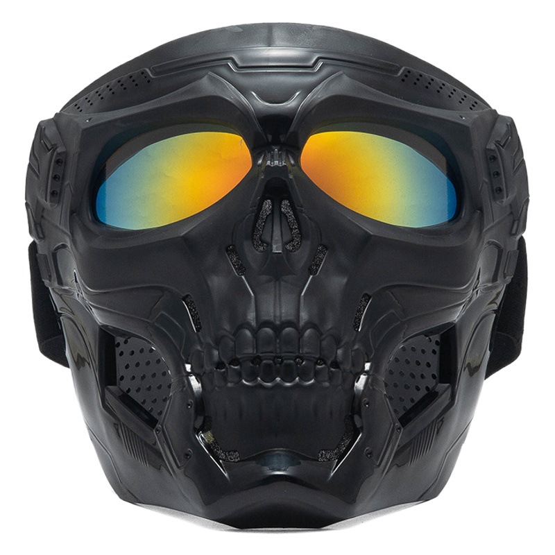 Off-Road Motorcycle Goggles Sports Cycling Harley Goggles Hood Motorcycle Cycling Goggles Tactical Helmet