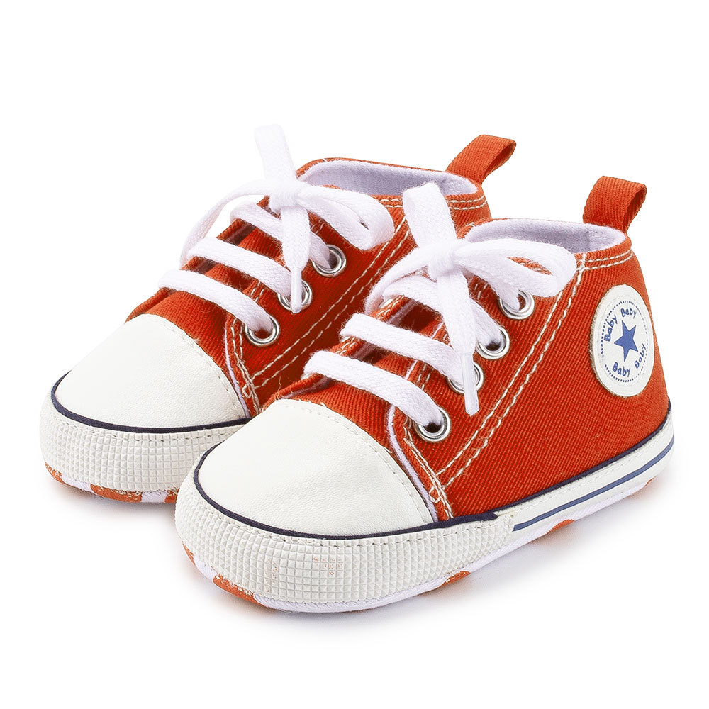 Picture of Amazon popular baby shoes baby shoes classic canvas shoes children's shoes soft bottom toddler shoes baby shoes