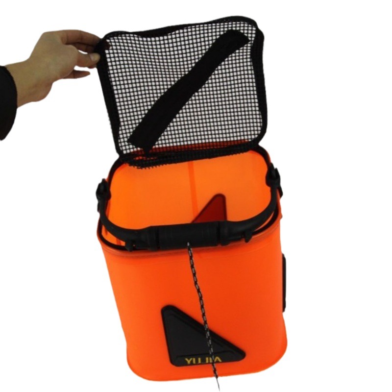 Folding bucket multifunctional fishing bucket eva fishing bucket fishing gear accessories