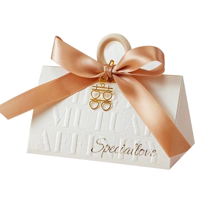 2023 new candy box wedding candy box high-end wedding candy box portable candy empty box