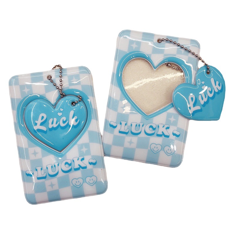 PVC student meal card set star peripheral card protective cover goo card small card storage love card cover