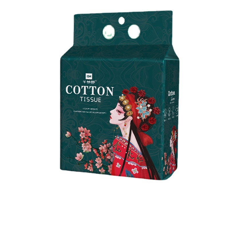 Picture of Pure Cotton Disposable Face Towel, Pure Cotton Face Wipe, Soft Cotton Towel, Family Affordable Hanging and Pumping Type Thickeneded and Enlarged Face Cleansing Towel