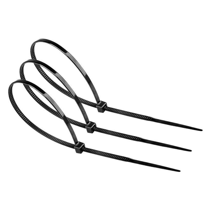 GB small size cable tie self-locking nylon electronic circuit bundle white plastic black white 1000 per pack
