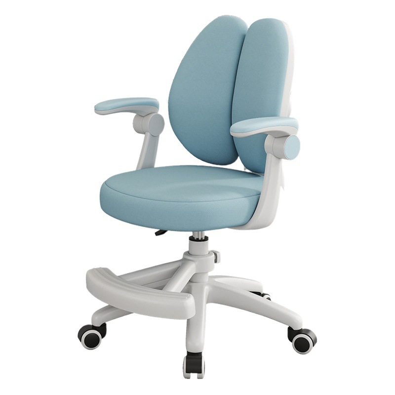 Children's Learning Chair for Junior High School Students and Teenagers Removable Comfortable Multi-Adjustable Desk Chair Adjustable Writing Seat Footrest