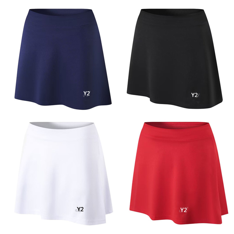 New Summer Adult Women's Badminton Clothes Shorts Women's Quick-drying Breathable Girls' Sports Training Competition Skirt 9015