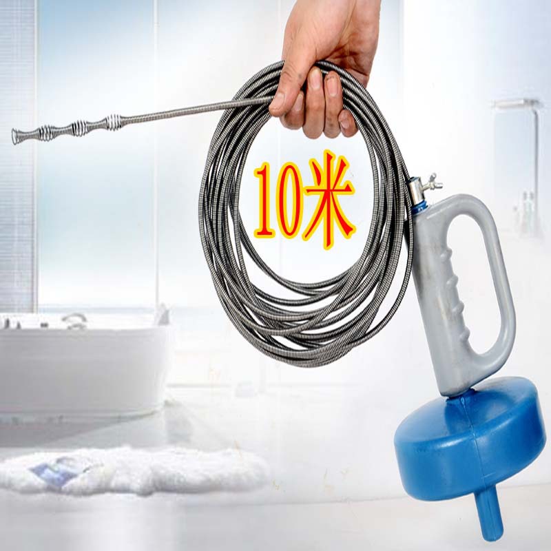 Picture of Drain Cleaner with Thickened Spring for Unclogging Pipes, Specialized for Home, Hotel, and Guesthouse Use. Welcome to Inquire about the Pipe Unclogging Tool