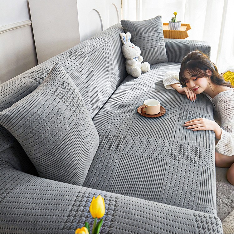Picture of Universal All-inclusive Universal Sofa Cover Anti-cat Scratch Sofa Cover Four Seasons Universal Sofa Cushion Lazy Sofa Blanket Full Cover