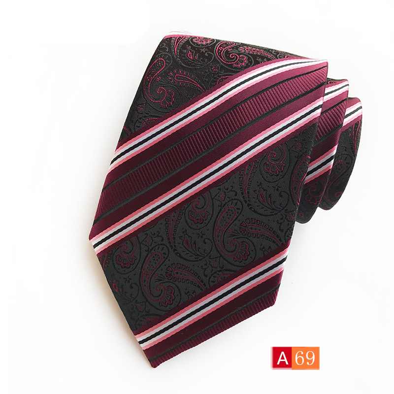 Picture of Source Factory Hot Jacquard Fabric Tie Men's Dress Business Suit Accessories Tie Wholesale