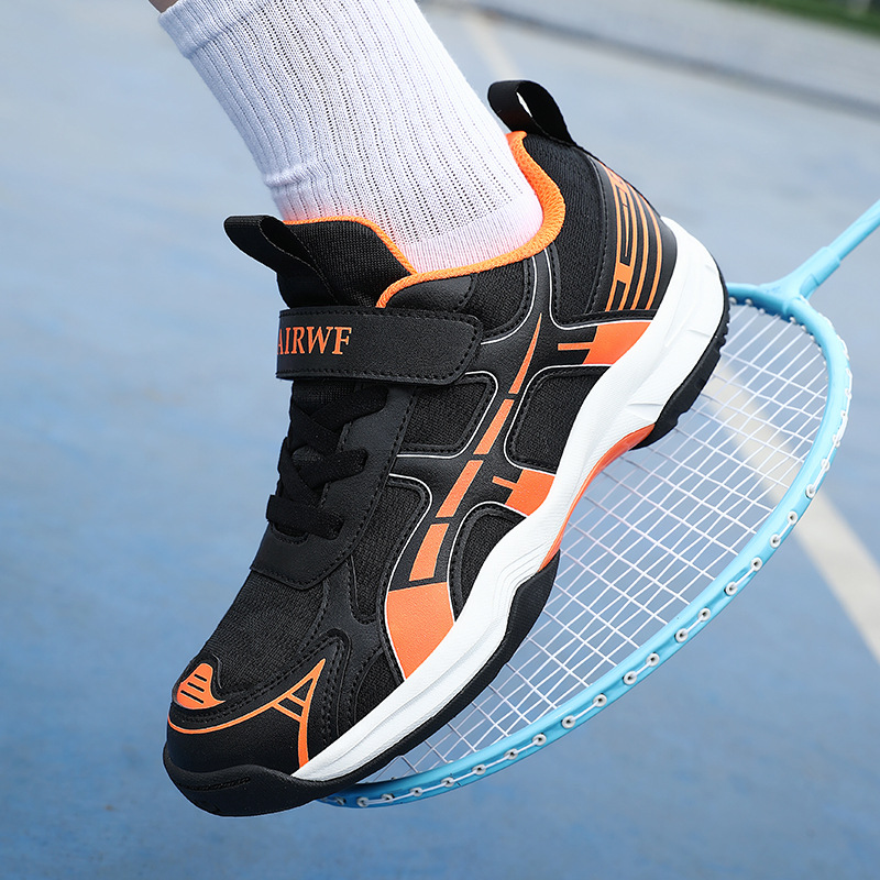 Picture of Carefully Selected Factory Direct Sales Children's Sports Shoes Student Badminton Girls Mesh Breathable Table Tennis Cross-Border Tennis Shoes
