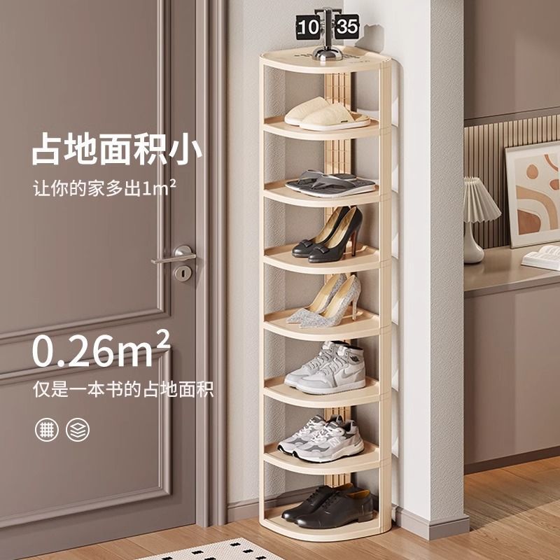 Shoe Storage Space-Saving Transparent Shoe Box Shoe Cabinet Layered Storage Box Double-Layer Shoe Bracket Folding Shoe Rack