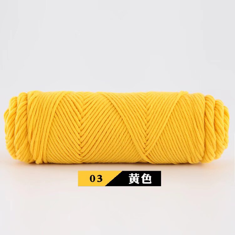 Picture of 8-Strand Lover Cotton Scarf Thread 100g Milk Cotton Baby Wool Hand-Knitted Stick Needle Thick Wool Hat Shawl Wholesale