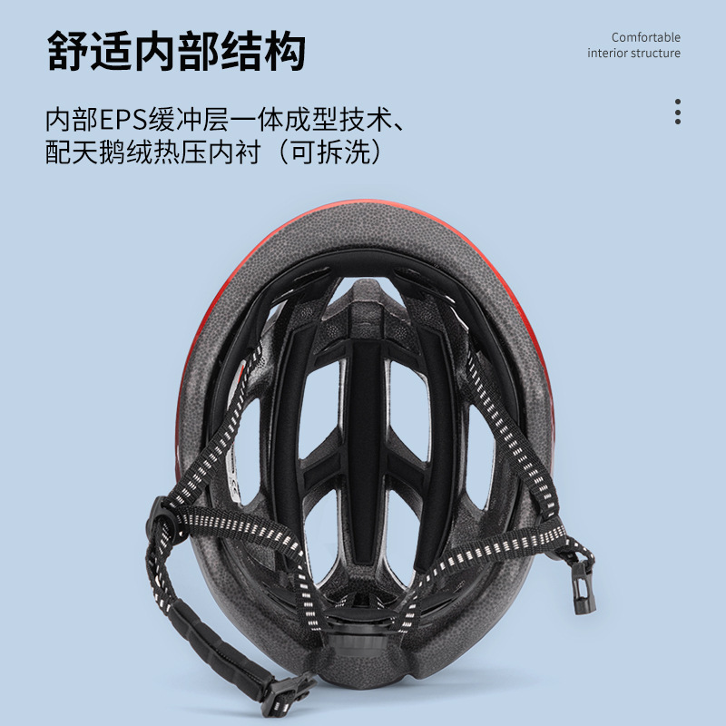 Picture of Cross-Border New Professional Bicycle Helmet Men's Mountain Bike Road Wheel Skating Balance Car Summer Driving Helmet