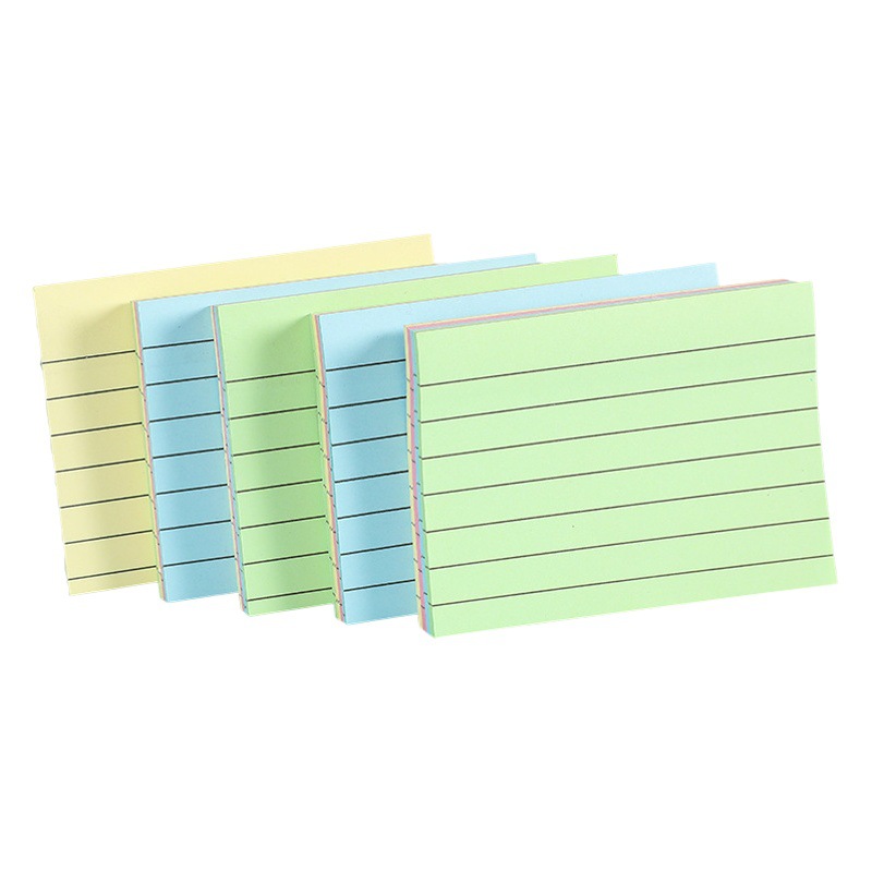 Color Line horizontal line sticky sticky note message Learning Office reminder mark note book wholesale