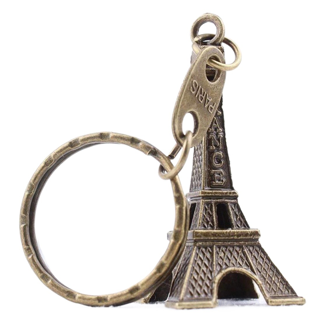 France Eiffel Tower Keychain Metal Paris Tower Hanging Chain Taobao Event Gift Promotional Gift