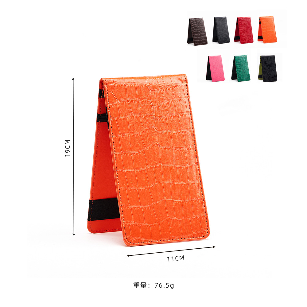 Picture of Cross-Border Hot-Selling Golf Score Book Crocodile Leather Course Record Score Competition Score Score Book Card Set