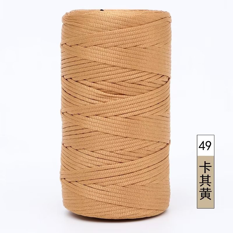 Picture of Spring and Summer peony hand bag crocheted material package ice hemp thread