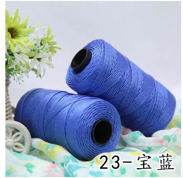 Picture of Three strands of nylon thread twine hook wire knitting hook hat shoes line car seat ice silk wool manufacturers wholesale
