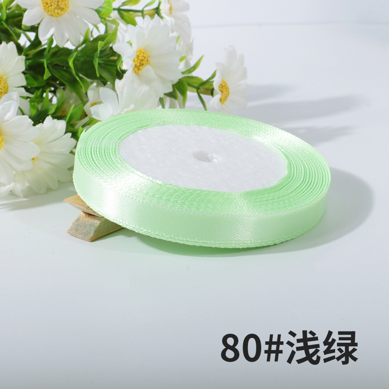 Picture of 1cm Ribbon Bow Ribbon Costume Gift Jacquard Ribbon Cake Packaging Ribbon Thread Ribbon Factory Wholesale