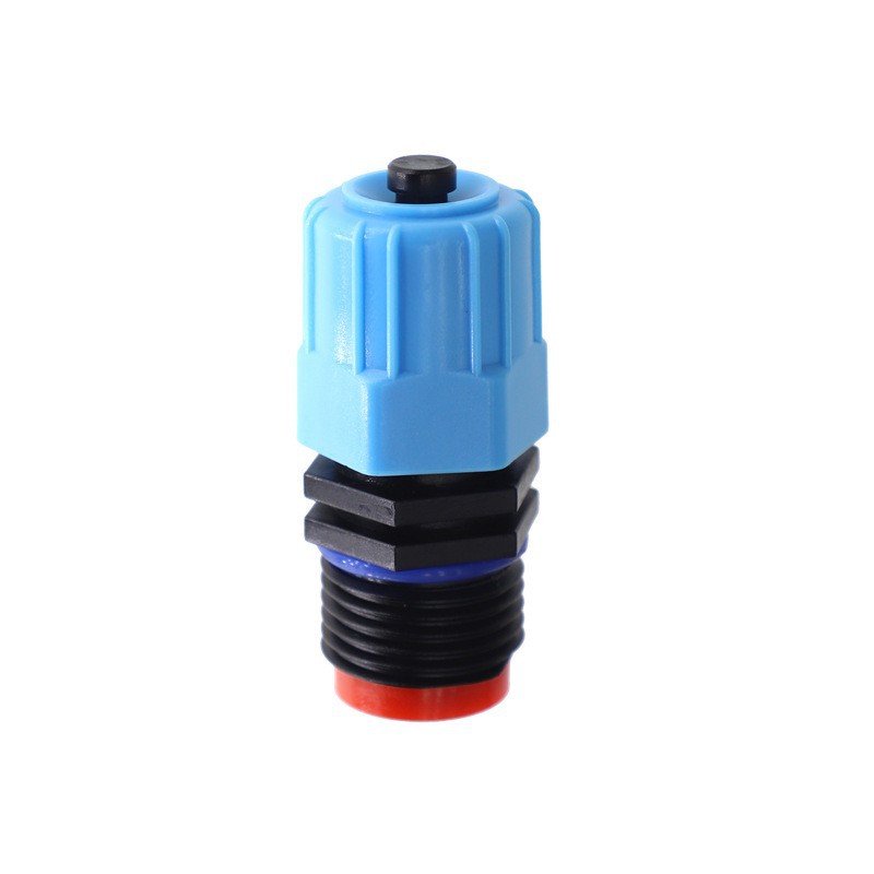 4-Point Plastic Bullet Dripper Blue Atomized Dripper Simple Spray Garden Irrigation Equipment Farmland Spraying Dust Removal