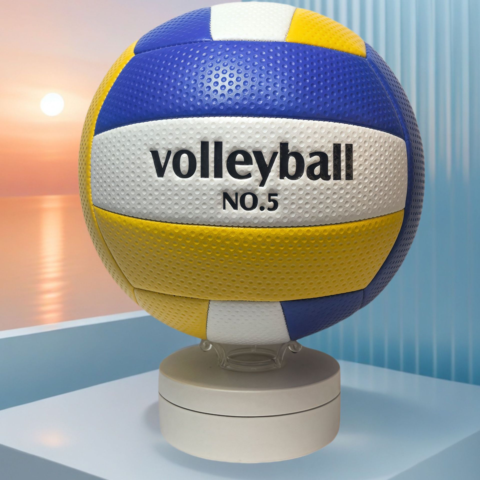 Picture of Free printing No. 5 volleyball thickened explosion-proof high school entrance examination special No. 4 primary school students standard training competition volleyball wholesale