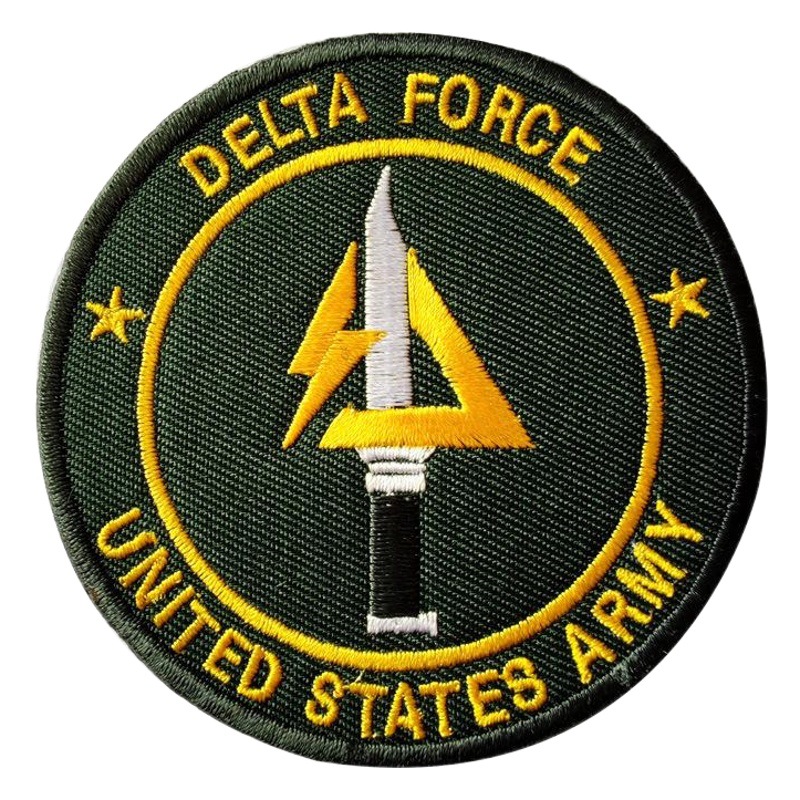 U.S. Delta Sea Bee Seal Team 6 Military Tactical Badge Embroidered Velcro Double-Sided Cloth Sticker in stock