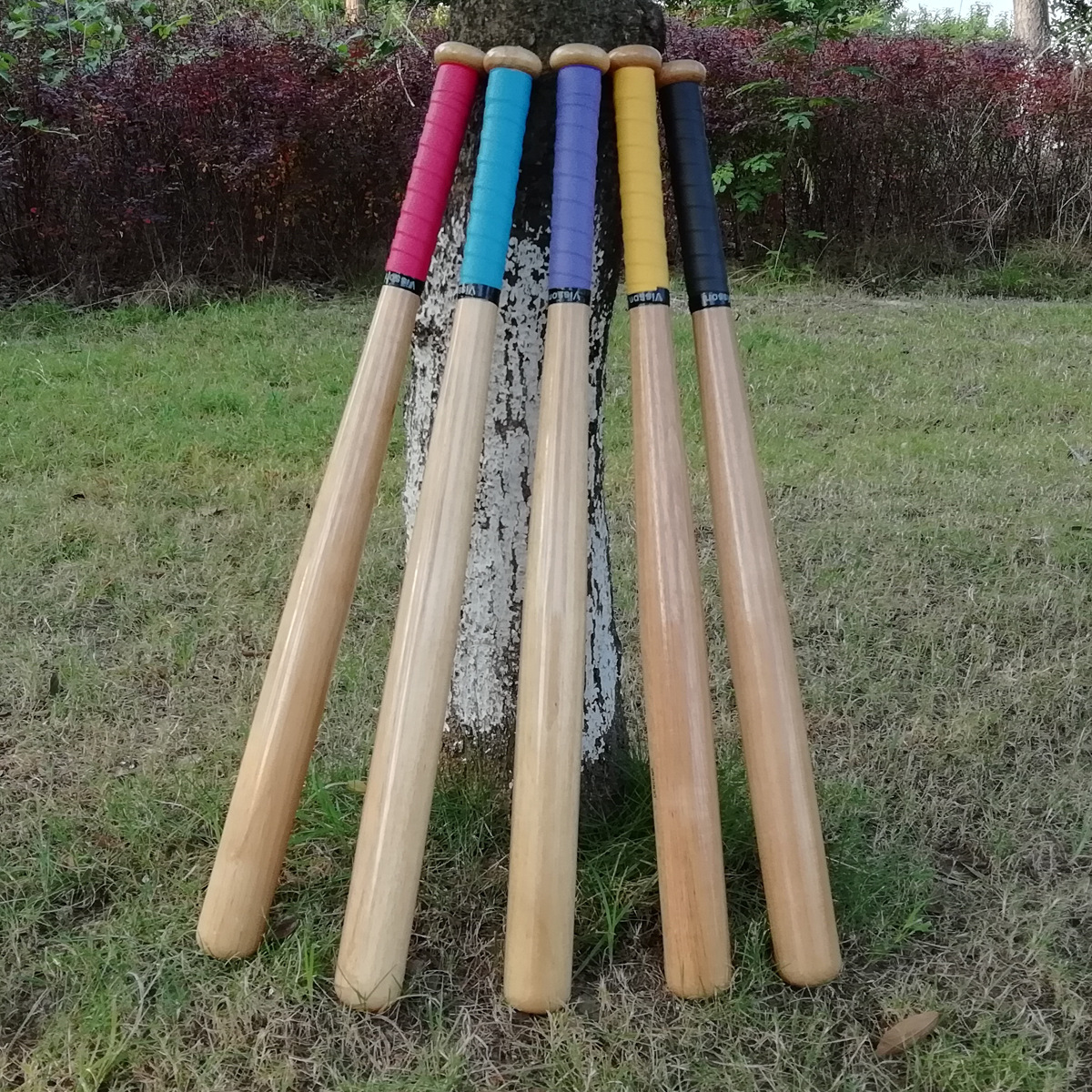 Picture of Kums Oak baseball bat solid wood emergency baseball bat for children and adults