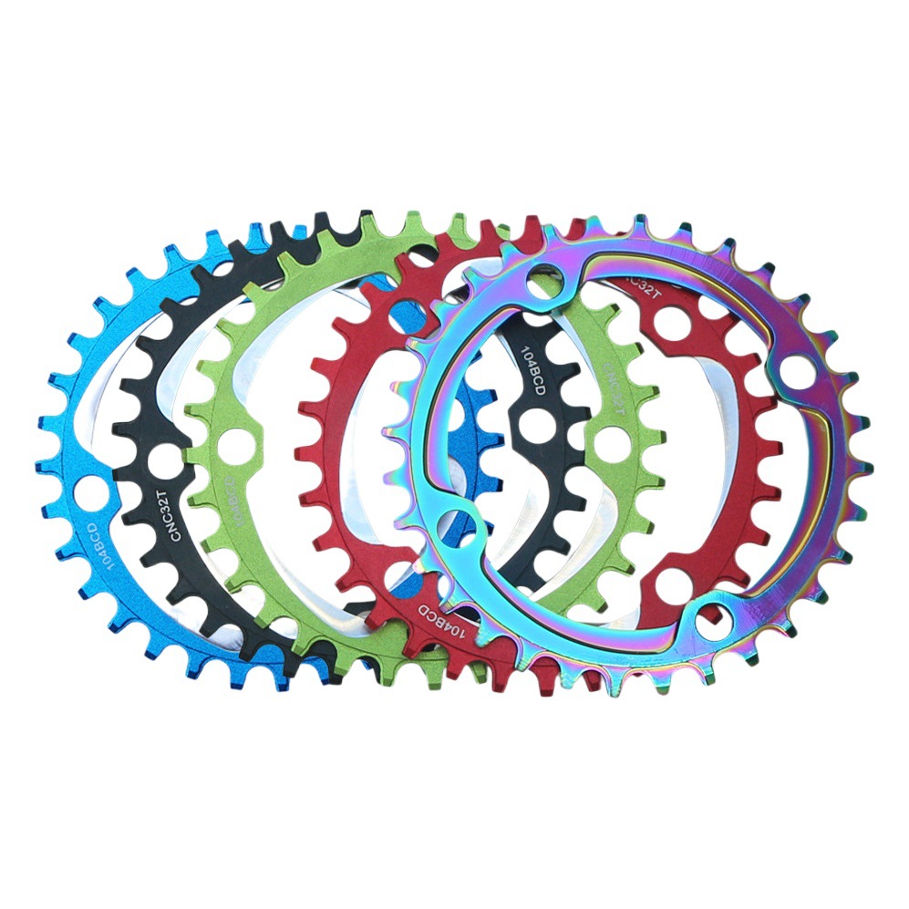 GANOPPER mountain bike crank tooth plate 104BCD bicycle non-integrated tooth plate 32/34/36/38t