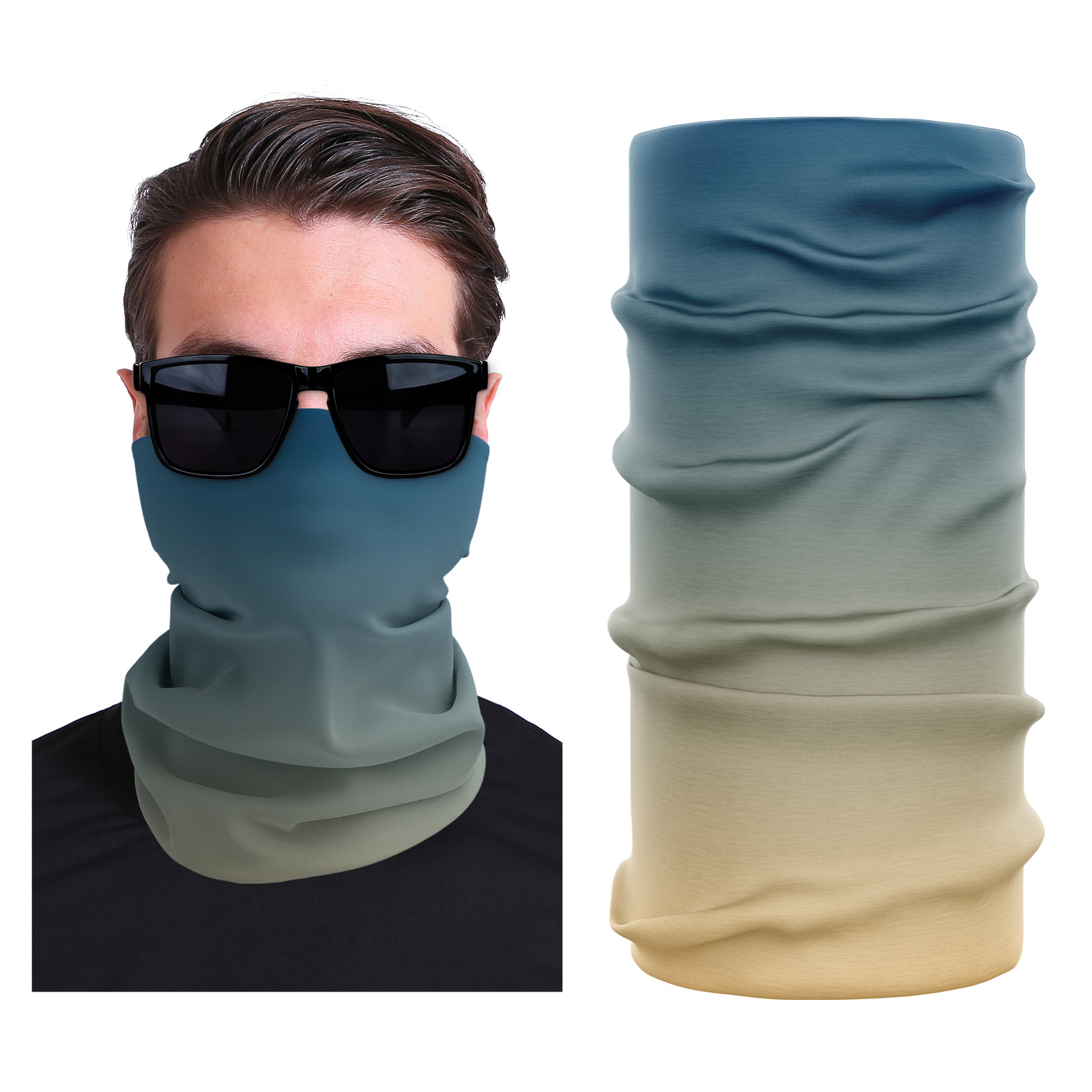 Picture of Xunhui magic scarf outdoor scarf mountaineering riding scarf high elastic seamless Ice Silk face towel cross-border bandana