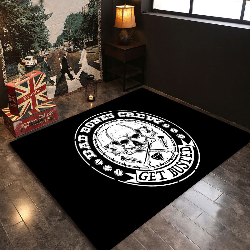 Picture of Factory wholesale in stock drum carpet mat jazz drum non-slip mat sound insulation dust removal carpet drum blanket a generation of hair