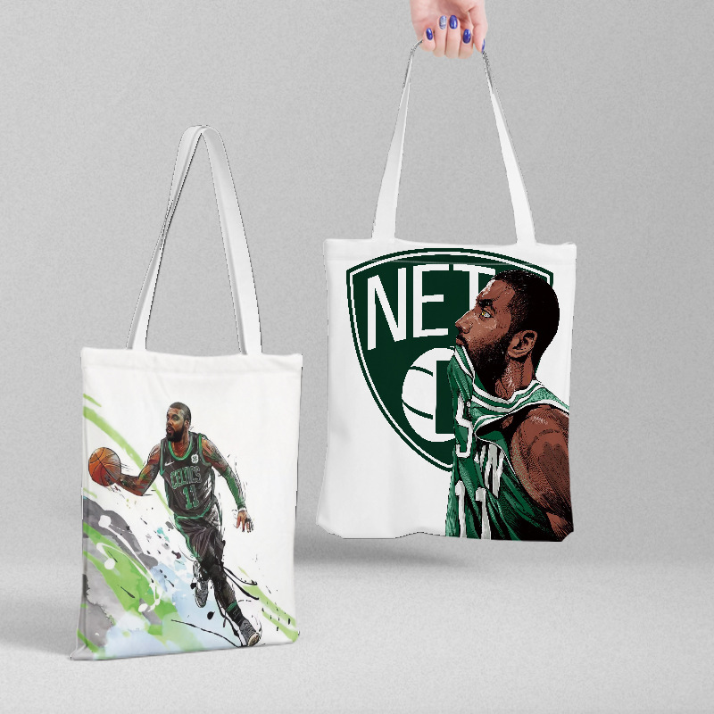 Owen Canvas Bag 36x 39cm NBA Basketball Star Around Korean Shoulder Handbag Shopping Bag Tillery Bag