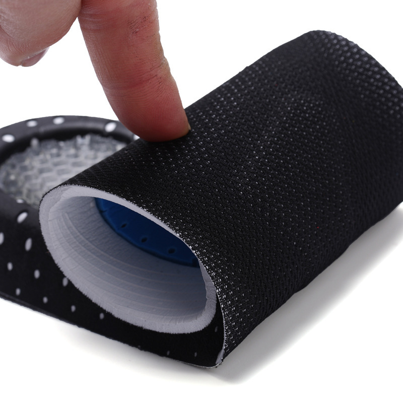 Picture of Men's Sports Insole Silicone Latex Shock Absorbing Basketball Men's Running Shoes Mat Large Non-Odor Deodorant Sweat Absorption