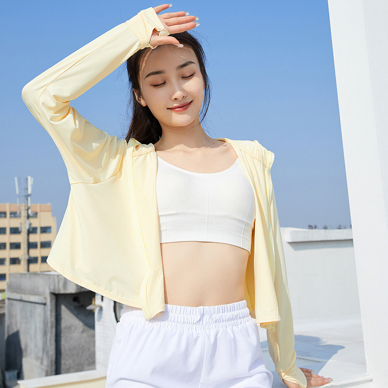 Cloak Style Women's 2025 Summer Outdoor Breathable and Light Skin Clothing Upf50+ Fashionable and Versatile Shawl Top