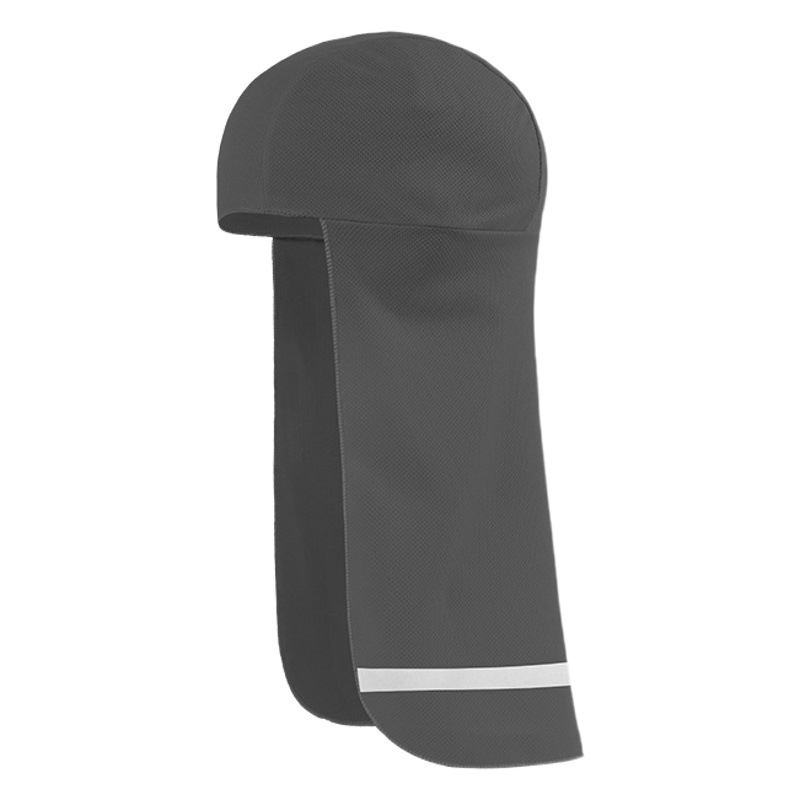 Ruidong Sports Baotou Hat Night Riding Security Reflective Strip Long Tail Hat Helmet Lined Neck Protector Hat Cycling Shawl Hat