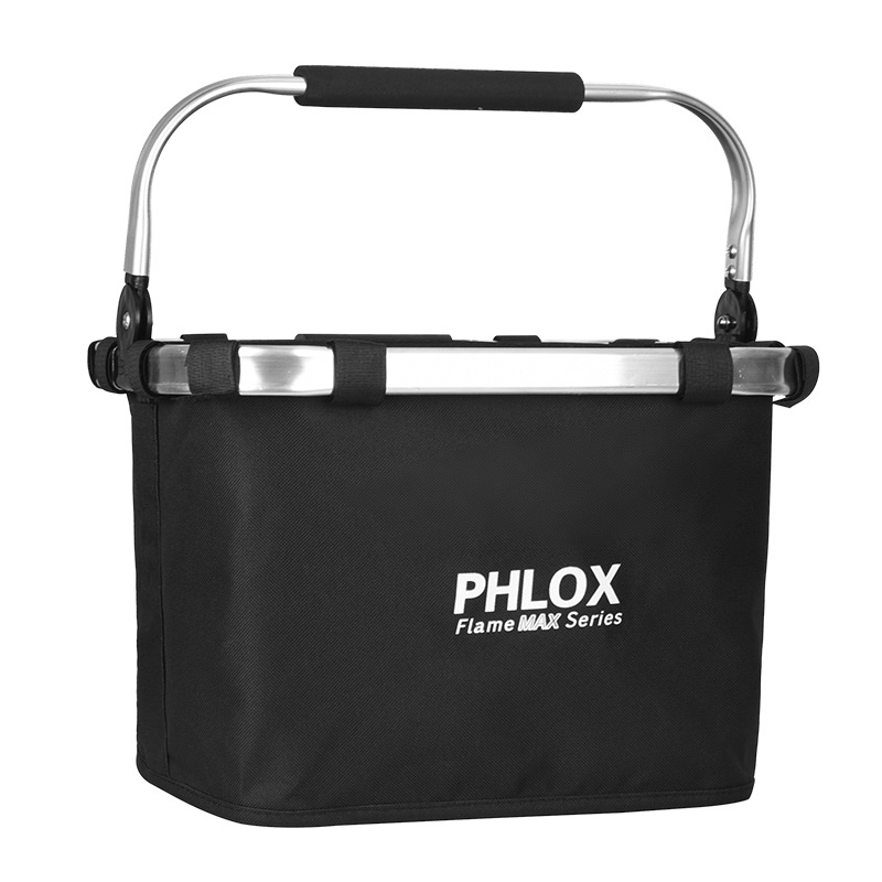 Picture of Mountain Bike Basket Folding Scooter Portable Vegetable Basket Electric Car Folding Hanging Basket for Driving Car Waterproof Front Basket