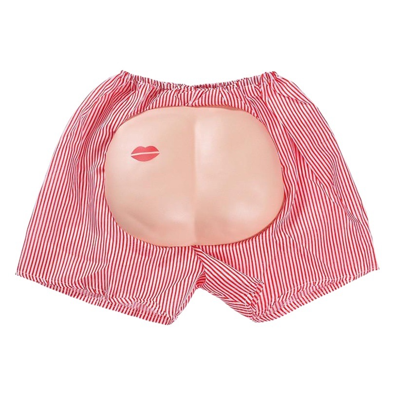 Wedding Game Props Halloween Tricky Wedding Supplies Best Man and Groom's Butt Pants Creative Door Blocking Props