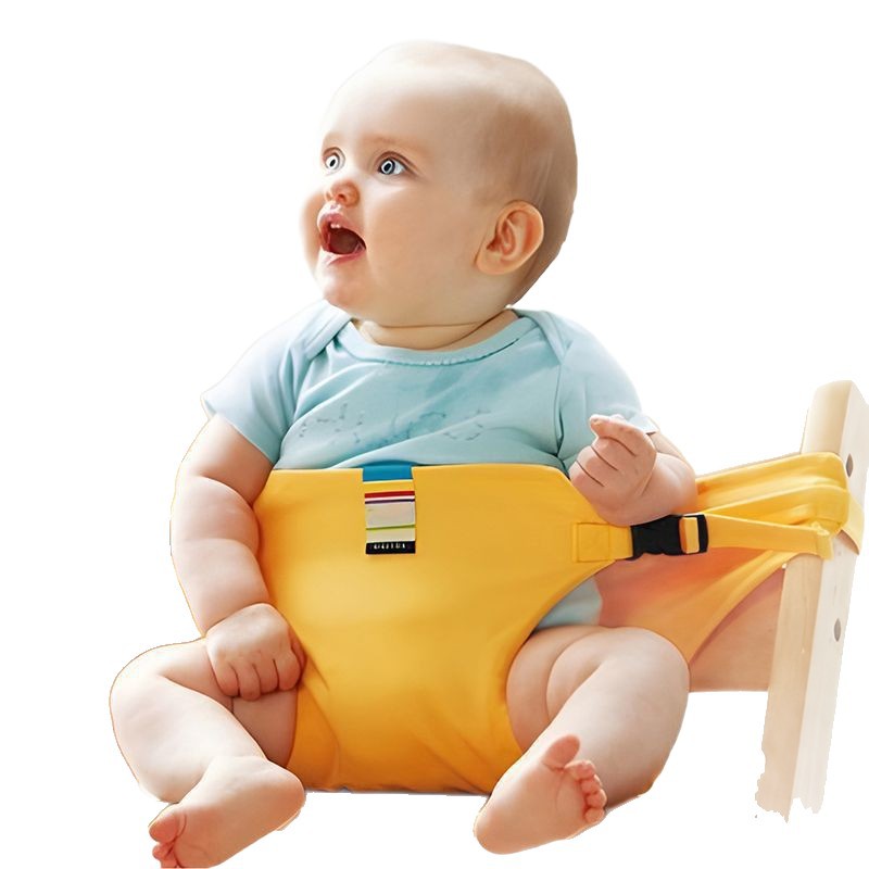 Picture of Baby Dining Chair Safety Belt Portable Kidsren's Universal Fixed Belt Outing Chair Strap Baby Eating Seat Belt