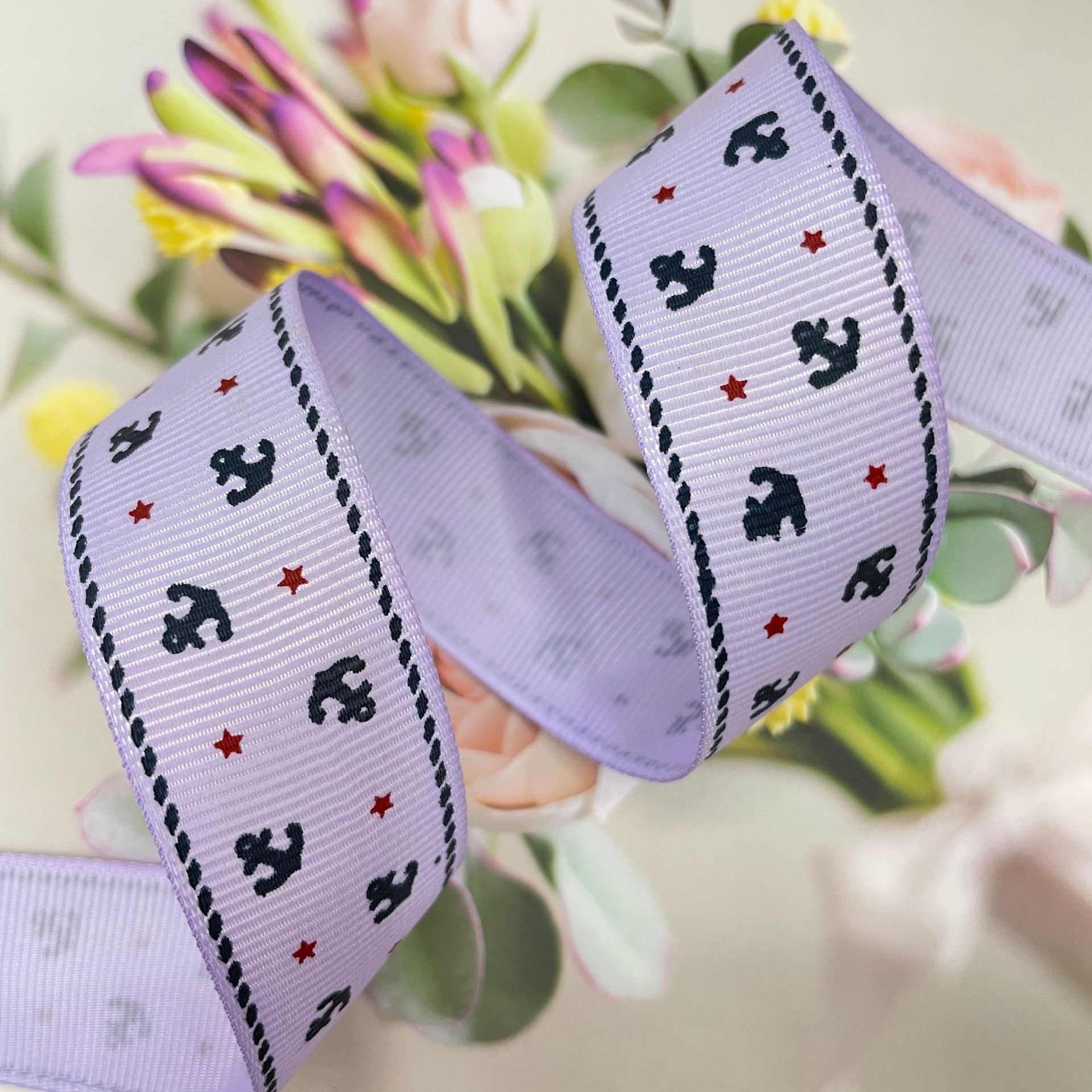 Picture of Ribbon manufacturers bow ribbon British wind Navy wind sea anchor rib printing belt wholesale