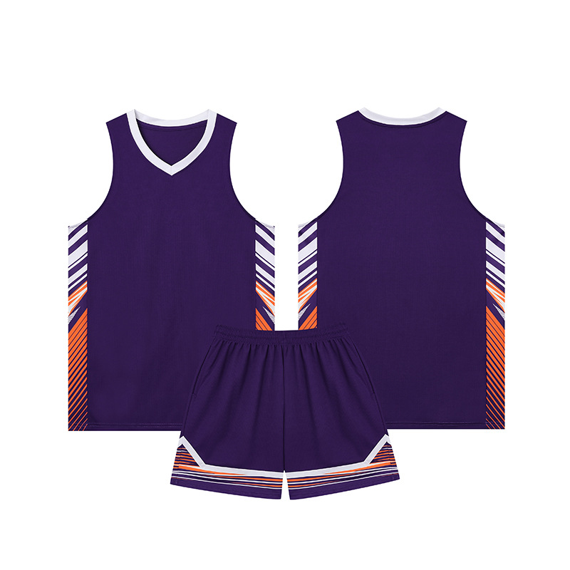 Picture of Summer Basketball Uniform Suit for Boys, Youth Jerseys, Adult Women's Sports Outdoor Running Gym Training Uniforms