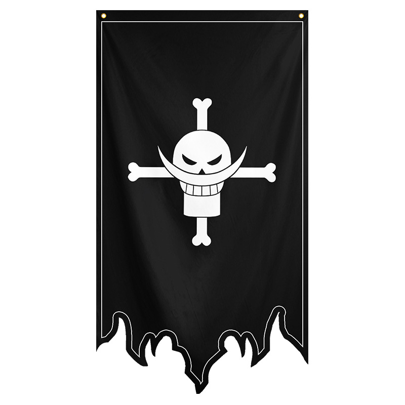 Picture of One Piece Legion Flag Pirate Flag Flag Cartoon Animation COSPLAY Decorative Flag Factory Outlet