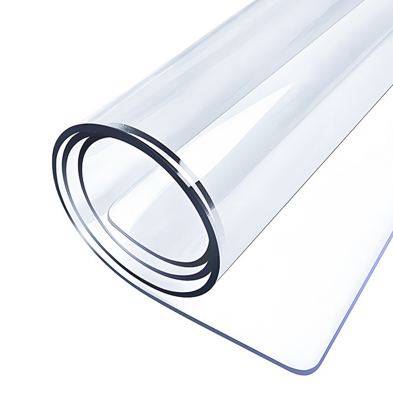 Primary school class table mat special transparent PVC soft glass school tablecloth waterproof oil-proof study desk mat 40*60