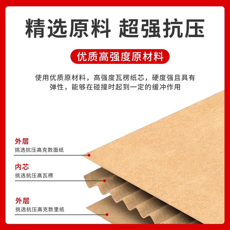 Picture of Flying machine box in stock wholesale t2t4 clothing underwear express carton tempered film mobile phone case packaging box kraft paper box