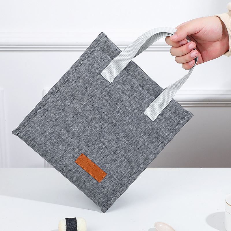 Picture of Large Thickened Lunch Box Bag for Office workers with Meal Lunch Bag Student Portable Insulation Bag Lunch Box Bag Waterproof Preservation Bag