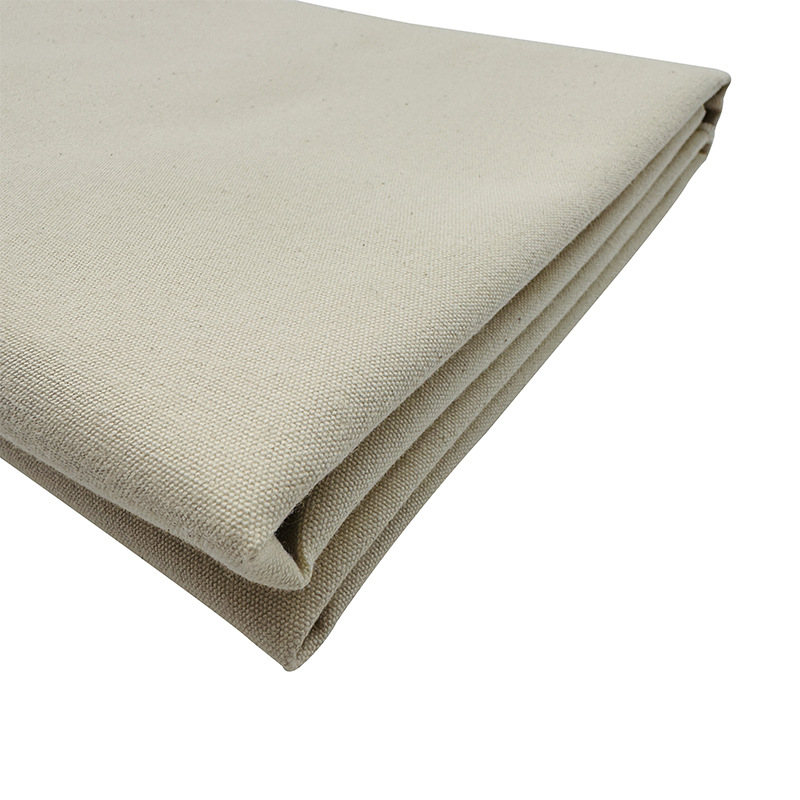 Picture of Wholesale 340g Pure Cotton Canvas Tent Bag Fabric Plain Canvas Customizable Cotton White Raw Cloth
