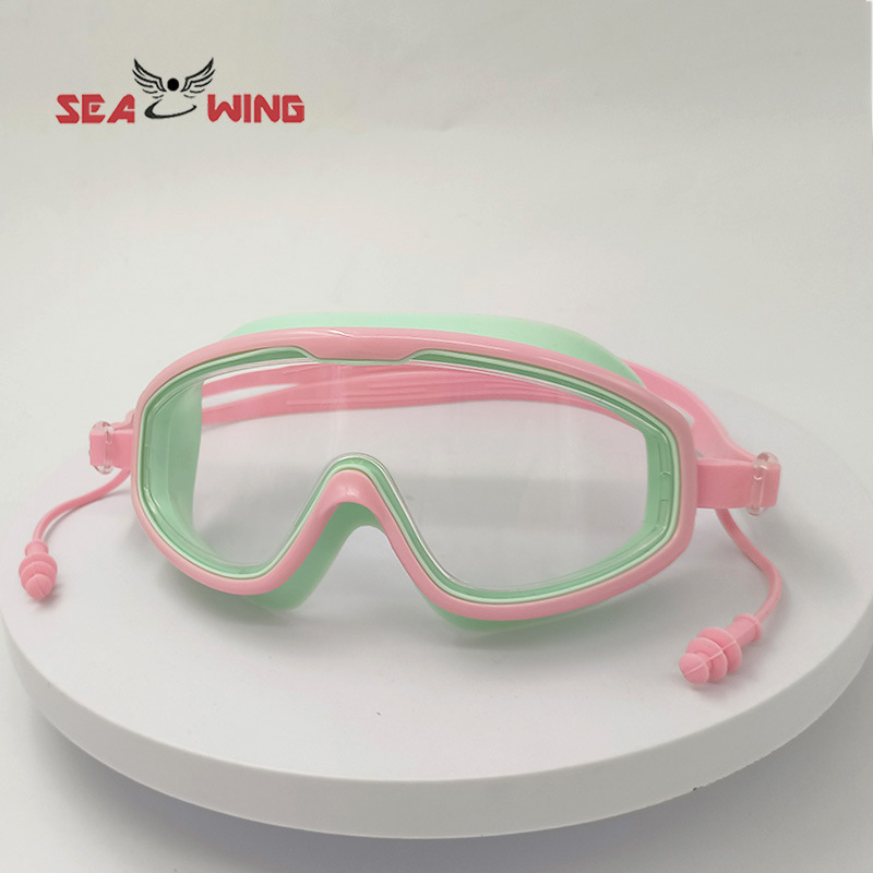 Picture of Adult Swimming Goggles, Anti-Fog, High-Definition, Professional, Large Frame, Myopia, Large Lens, Prescription Diving and Swimming Goggles Equipment