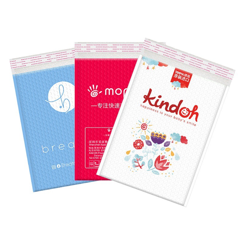 Pearlescent film bubble bag waterproof shockproof white envelope bag clothing books express logistics packaging bag wholesale large box