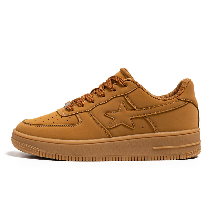 Cross-border extra-large south men's best selling retro style star board shoes lightweight low-top thick-soled versatile comfortable casual shoes