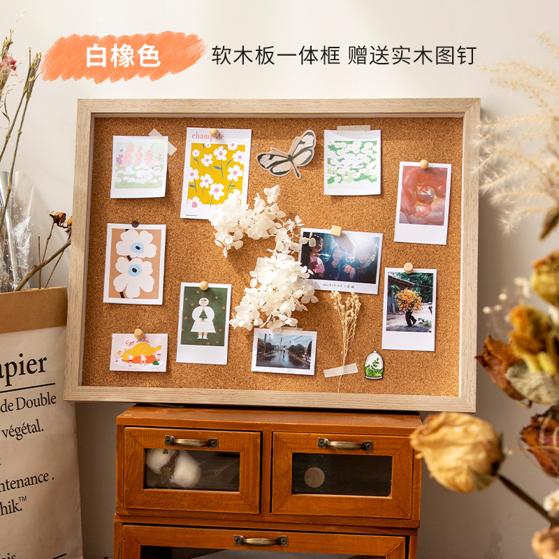 Picture of Photo printing and photo frame couple diy handmade puzzle cork board commemorative frame Polaroid picture frame for girlfriend 16